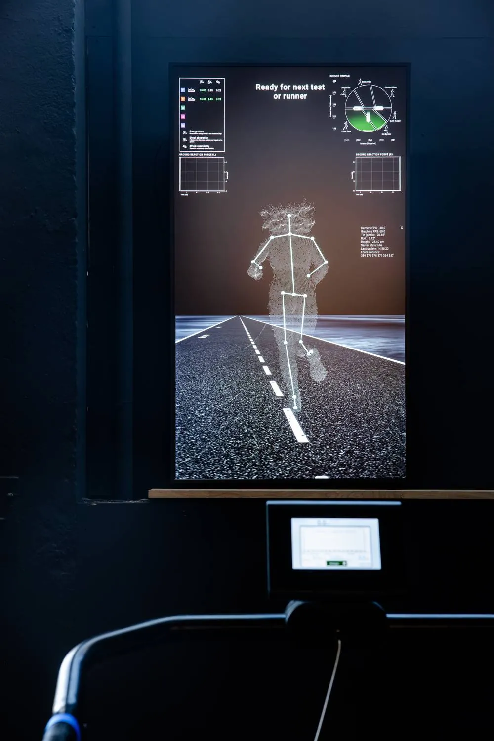 MotionMetrix Monitor — Live Laufanalyse Berlin